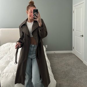 🤍SOLD🤍brown trench coat